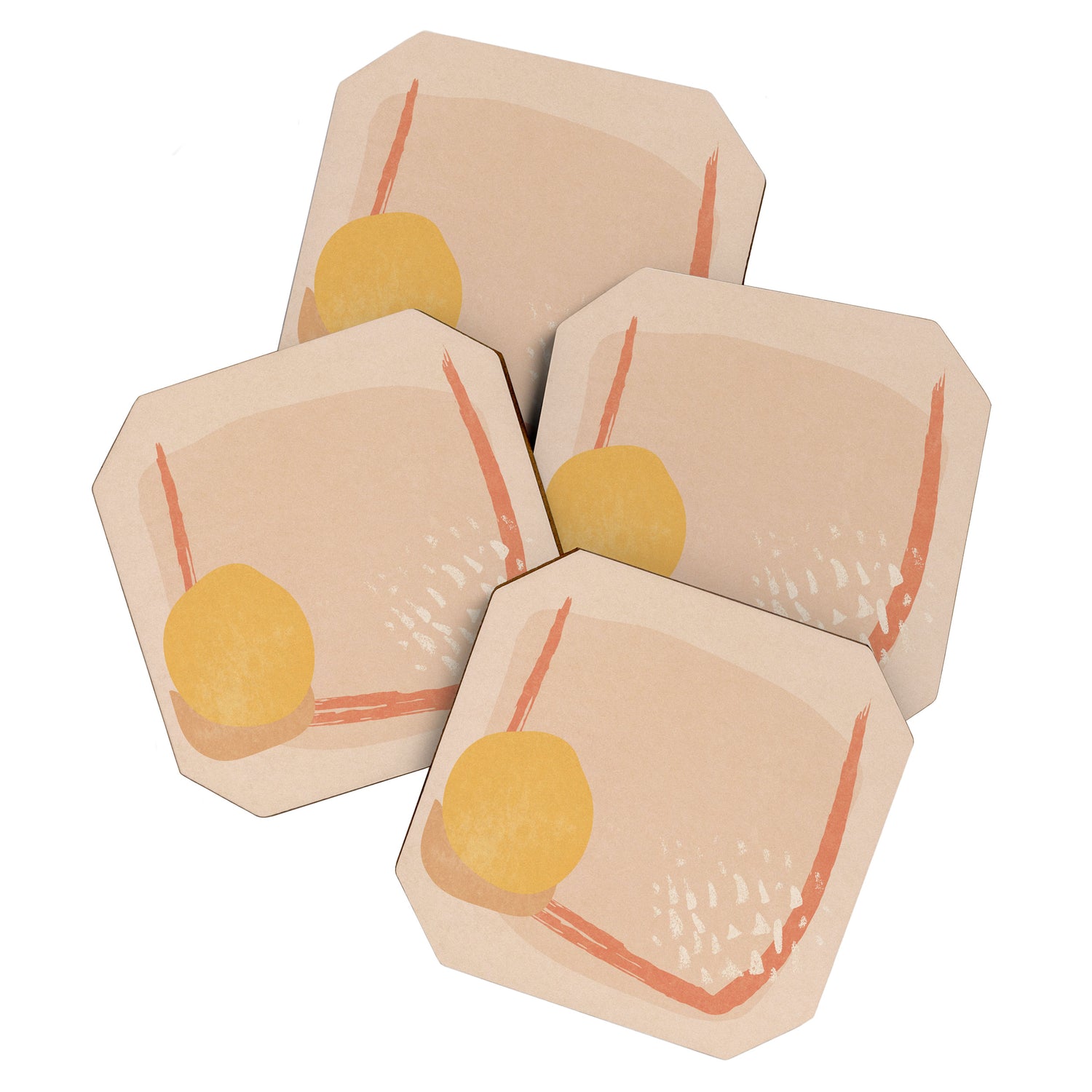 Abstract No.2 Coaster Gallery Image 1