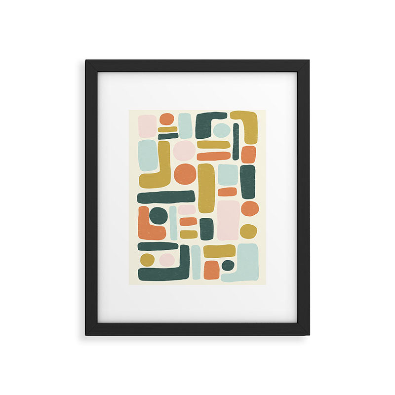 Abstract No.6 Framed Art Print Gallery Image 6