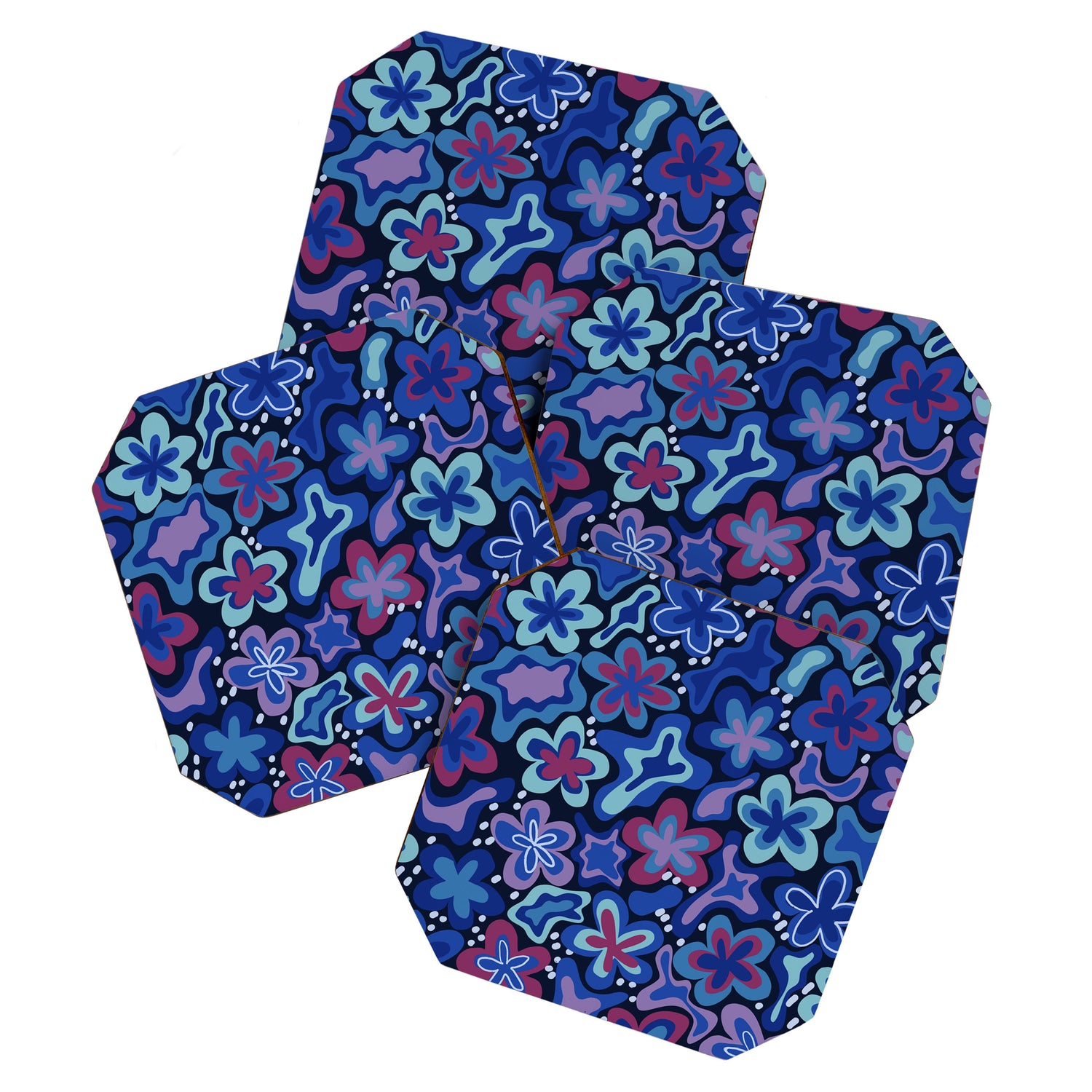 Adeline floral Coaster Gallery Image 1