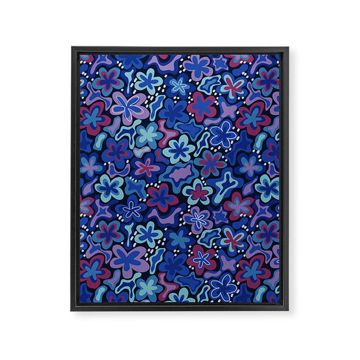 Adeline floral Framed Canvas Print Gallery Image 1