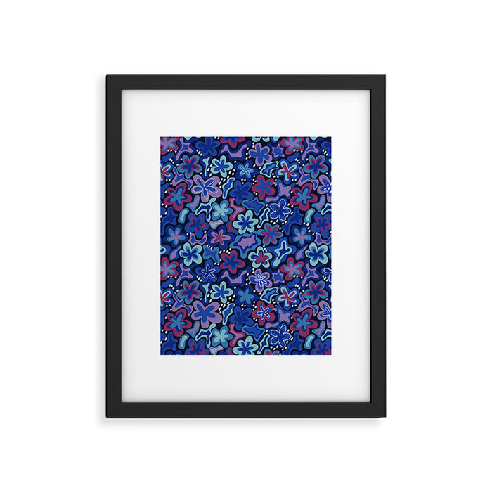 Adeline floral Framed Art Print Gallery Image 1
