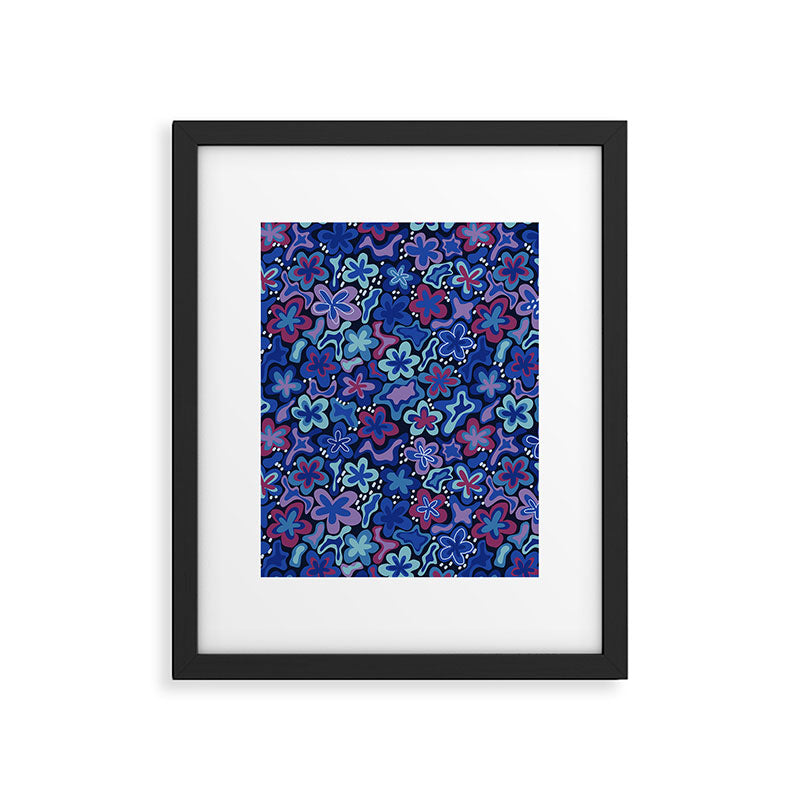 Adeline floral Framed Art Print Gallery Image 6