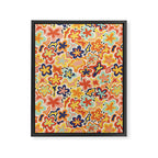 Adeline summer floral Framed Canvas Print Gallery Image 8