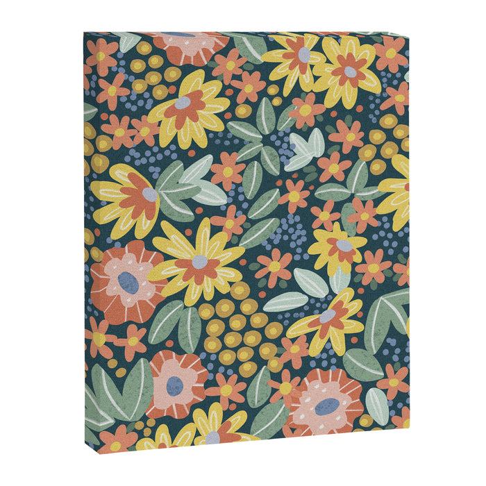Alicia Blue Pattern Canvas Print Gallery Image 1