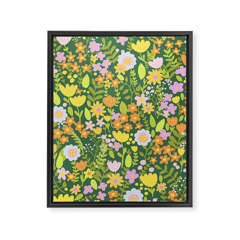Amelia Green Framed Canvas Print Gallery Image 8