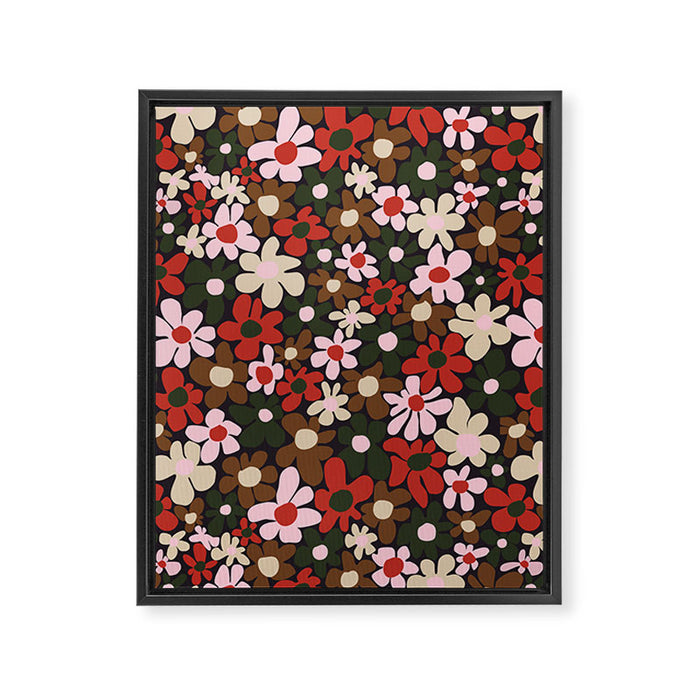 Amour night Framed Canvas Print Gallery Image 1