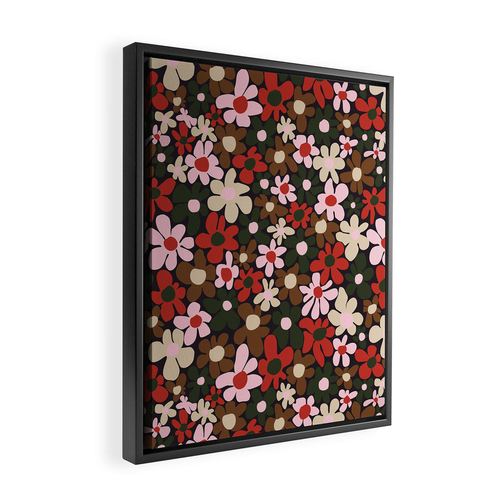 Amour night Framed Canvas Print Gallery Image 2