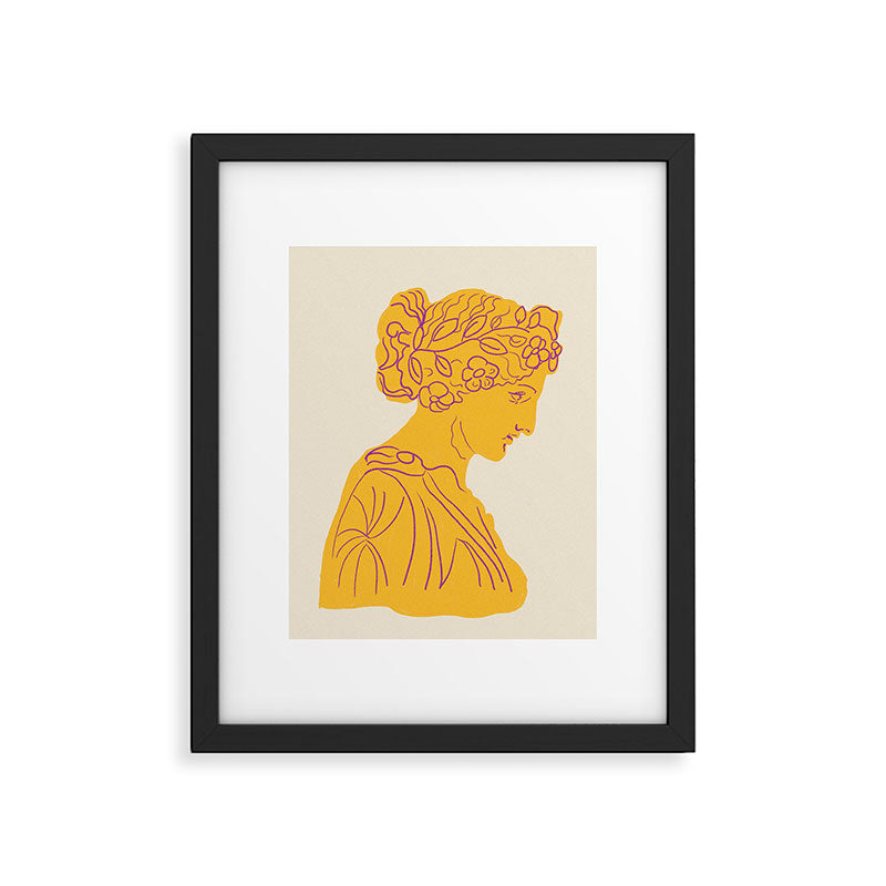 Ancient goddess #1 Framed Art Print Gallery Image 4