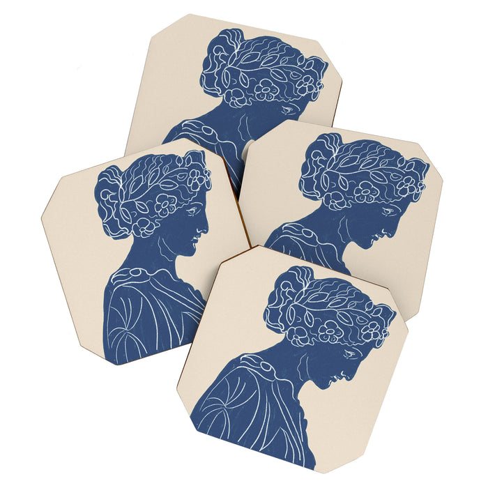 Ancient Godess #2 Coaster Gallery Image 1