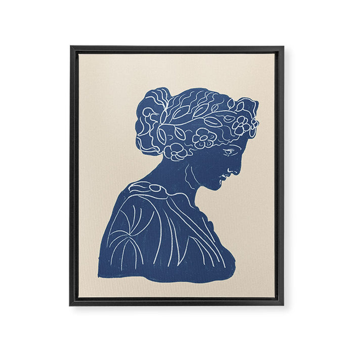 Ancient Godess #2 Framed Canvas Print Gallery Image 1