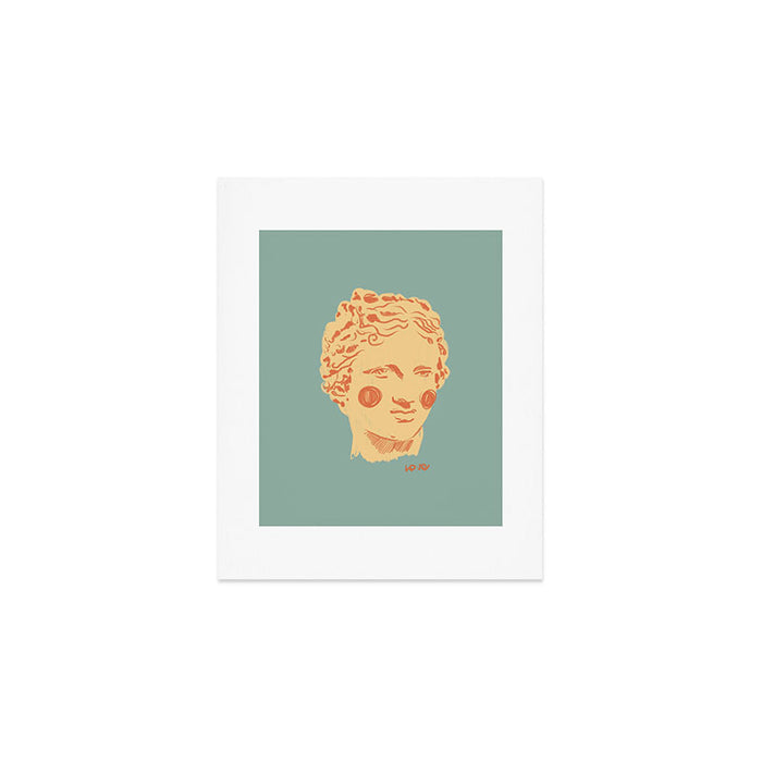 Ancient head #1 Art Print Gallery Image 1