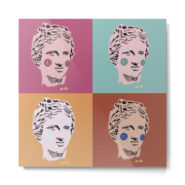 Ancient Marylin Metal Print Gallery Image 1