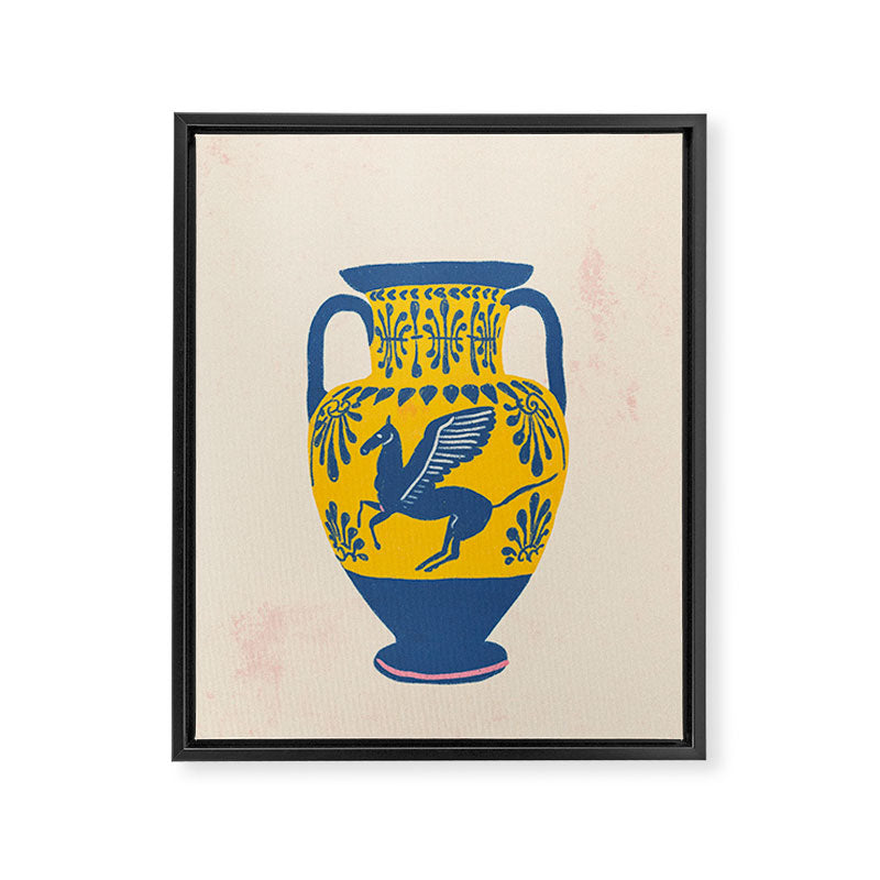 Ancient vase #2 Framed Canvas Print Gallery Image 6