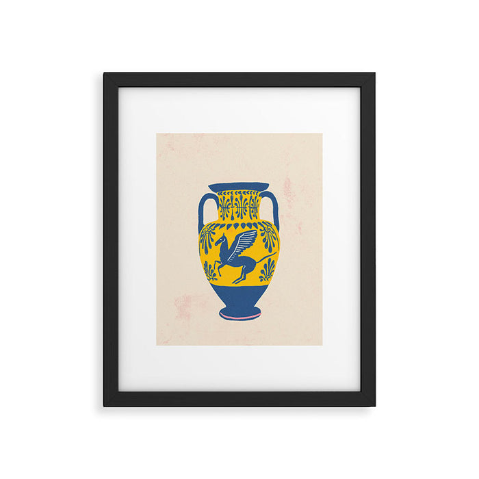 Ancient vase #2 Framed Art Print Gallery Image 1
