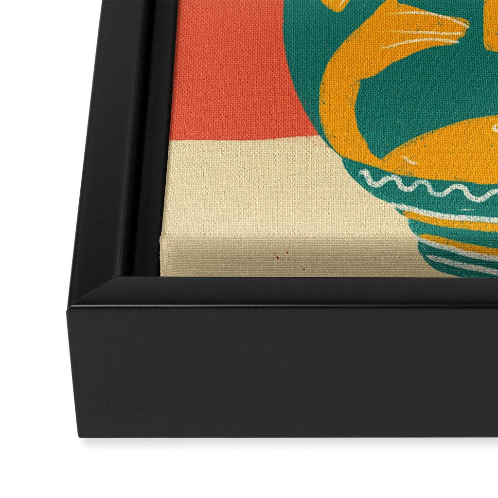 Ancient vase  Framed Canvas Print Gallery Image 3