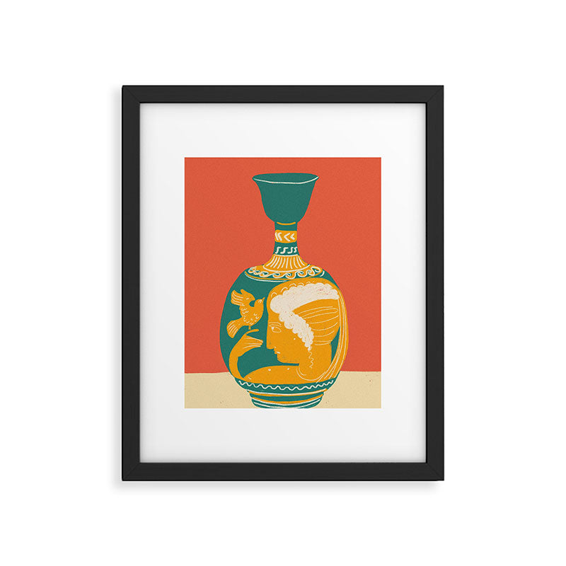 Ancient vase  Framed Art Print Gallery Image 5