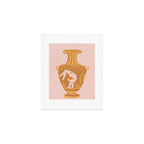 Ancient yoga vase Art Print Gallery Image 1