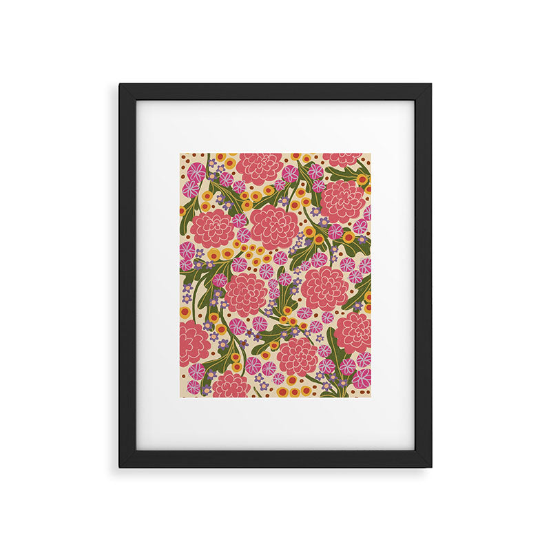 Asters #2 Framed Art Print Gallery Image 6