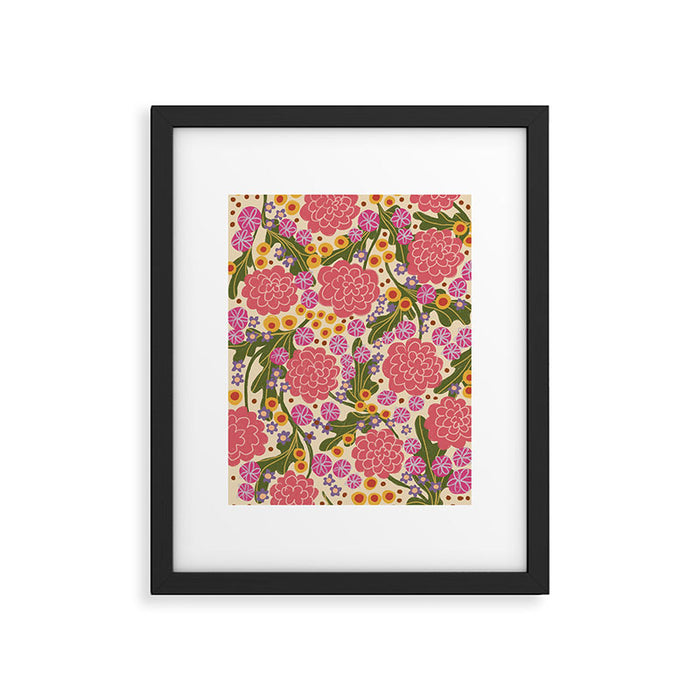 Asters #2 Framed Art Print Gallery Image 1