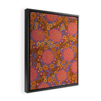 Asters #3 Framed Canvas Print Gallery Image 2