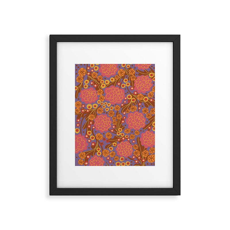 Asters #3 Framed Art Print Gallery Image 6