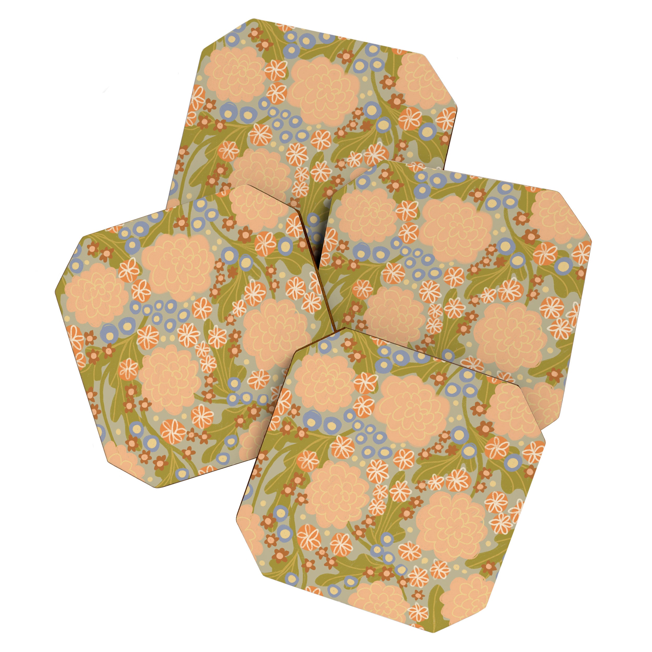 Asters Coaster Gallery Image 1