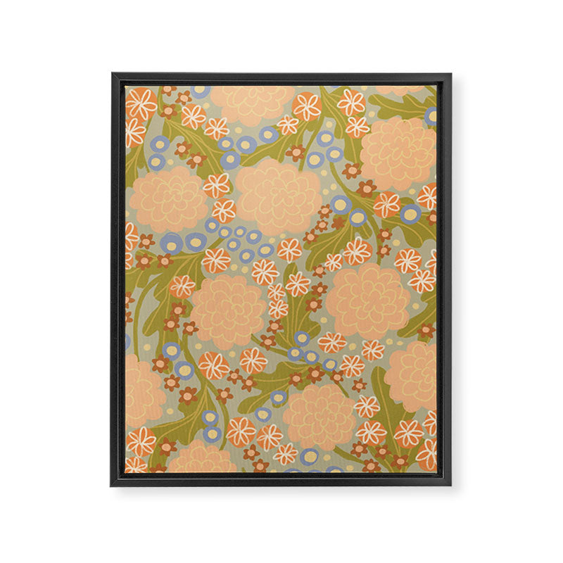 Asters Framed Canvas Print Gallery Image 8