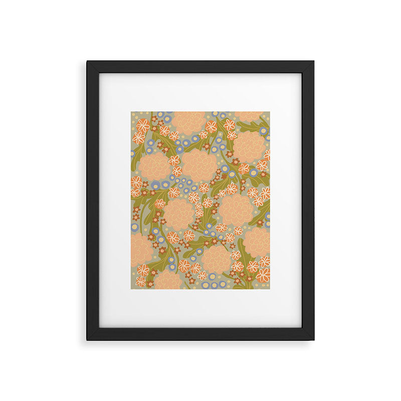 Asters Framed Art Print Gallery Image 6
