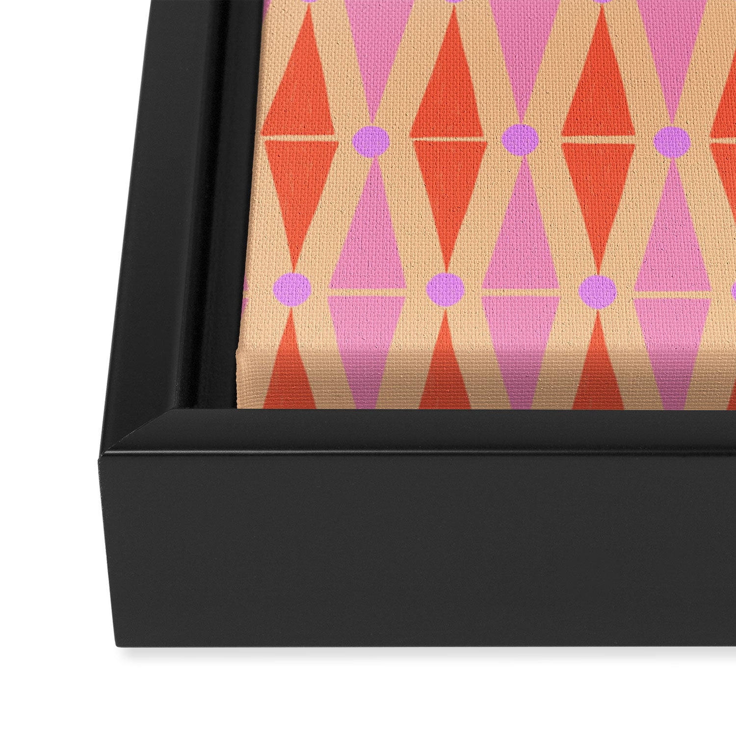 Backgammon Framed Canvas Print Gallery Image 3