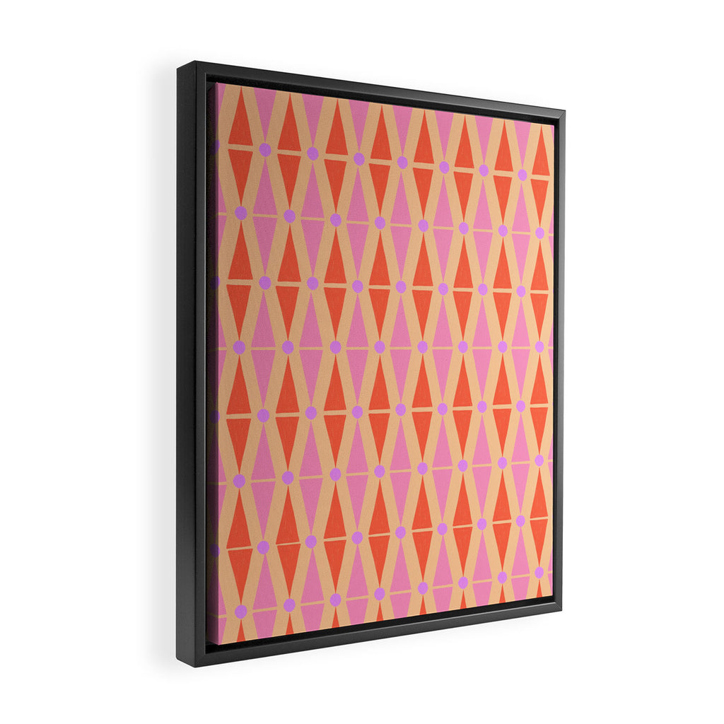 Backgammon Framed Canvas Print Gallery Image 2