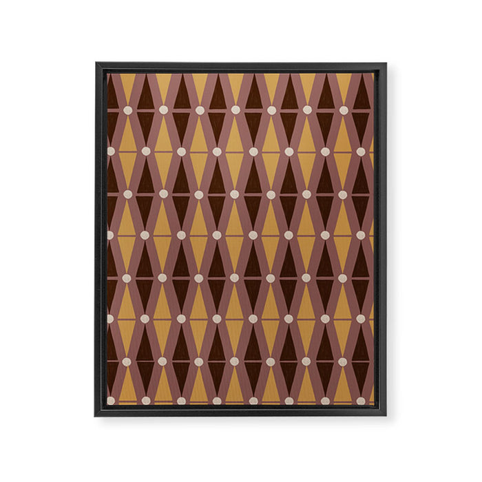 Backgammon II Framed Canvas Print Gallery Image 1