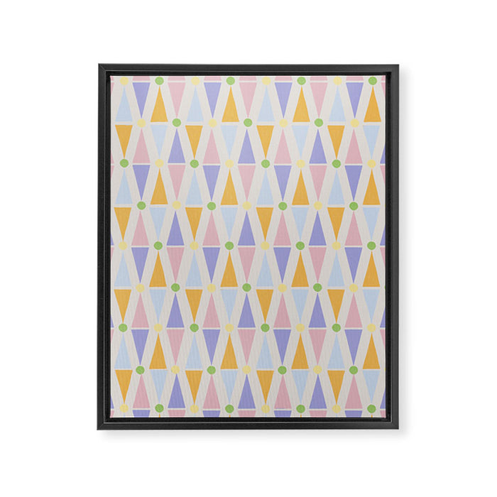 Backgammon III  Framed Canvas Print Gallery Image 1