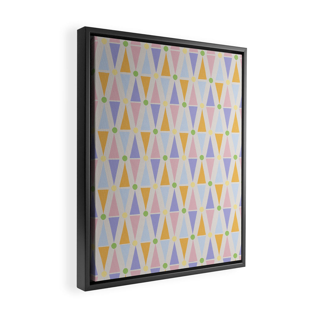 Backgammon III  Framed Canvas Print Gallery Image 2