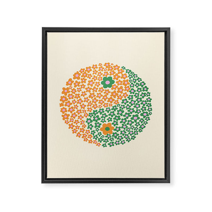 Balancing act Framed Canvas Print Gallery Image 1