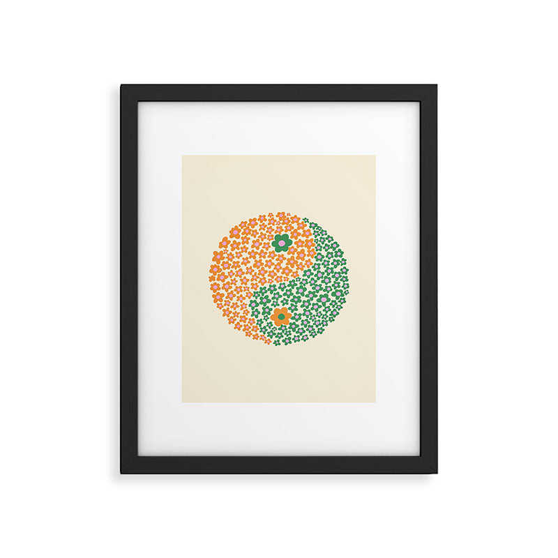 Balancing act Framed Art Print Gallery Image 6