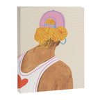 Baseball girl Canvas Print Gallery Image 8
