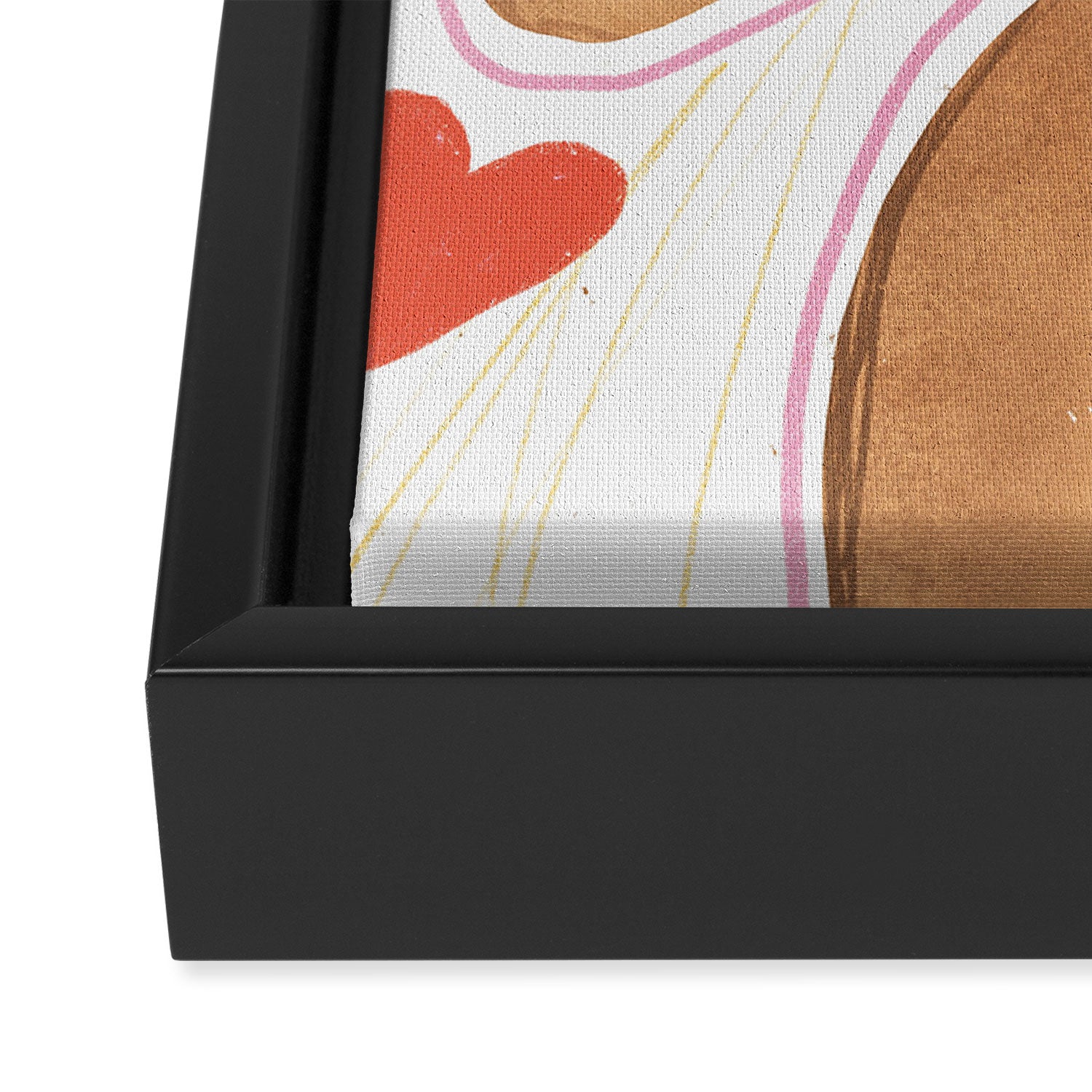 Baseball girl Framed Canvas Print Gallery Image 3