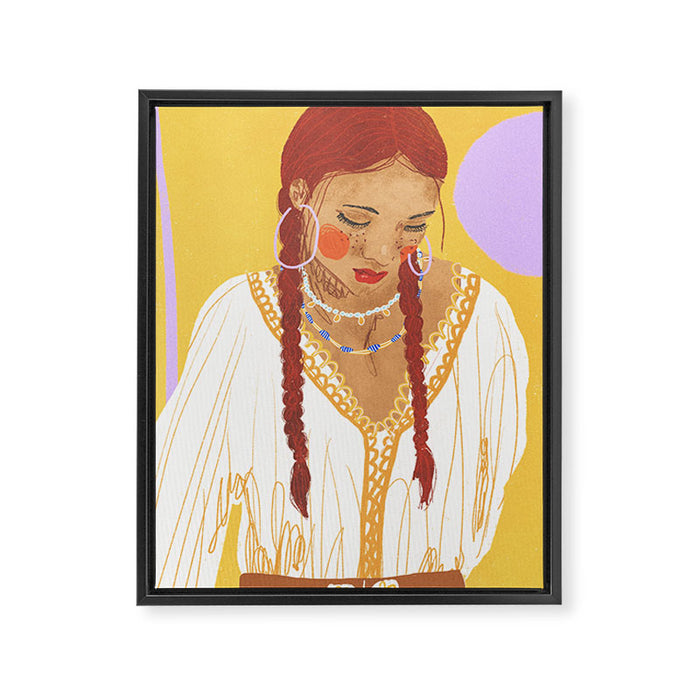 Be Free Framed Canvas Print Gallery Image 1