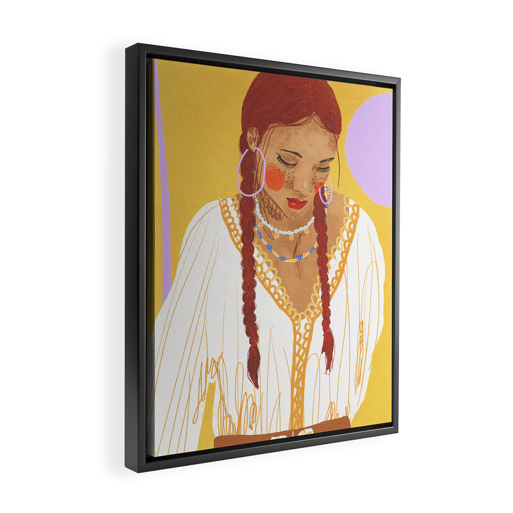 Be Free Framed Canvas Print Gallery Image 2