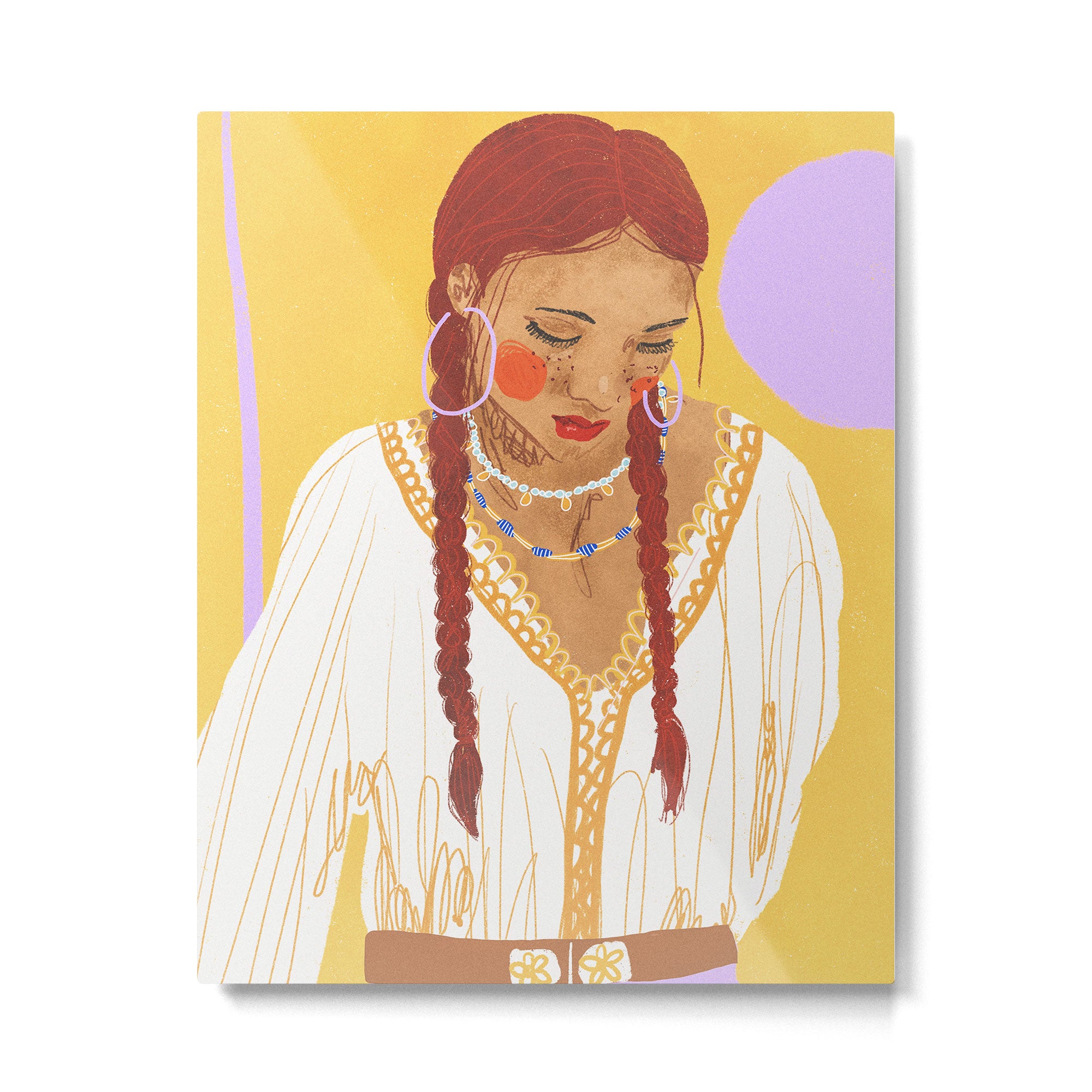 Be Free Metal Print Gallery Image 6
