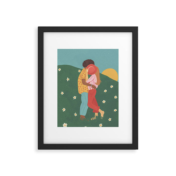 Besitos Framed Art Print Gallery Image 1