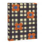 Black and red check and flowers Canvas Print Gallery Image 8