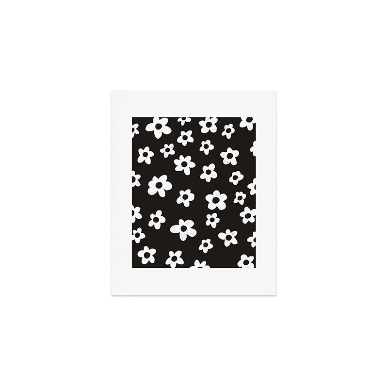 Black garden Art Print Gallery Image 1