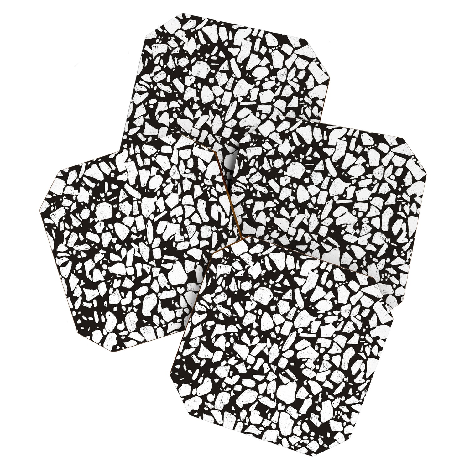 Black marble Coaster Gallery Image 1