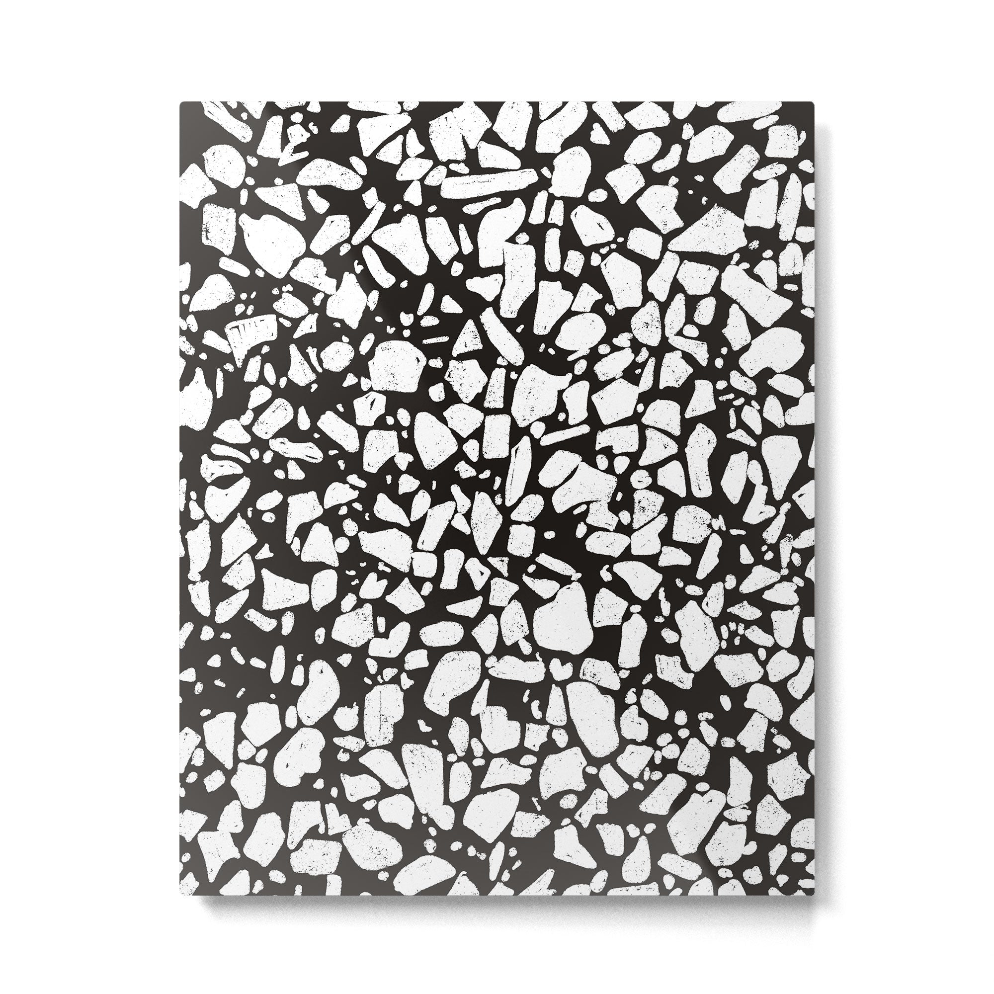 Black marble Metal Print Gallery Image 6