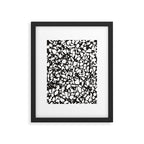 Black marble Framed Art Print Gallery Image 6