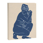 Blue Nude Canvas Print Gallery Image 8
