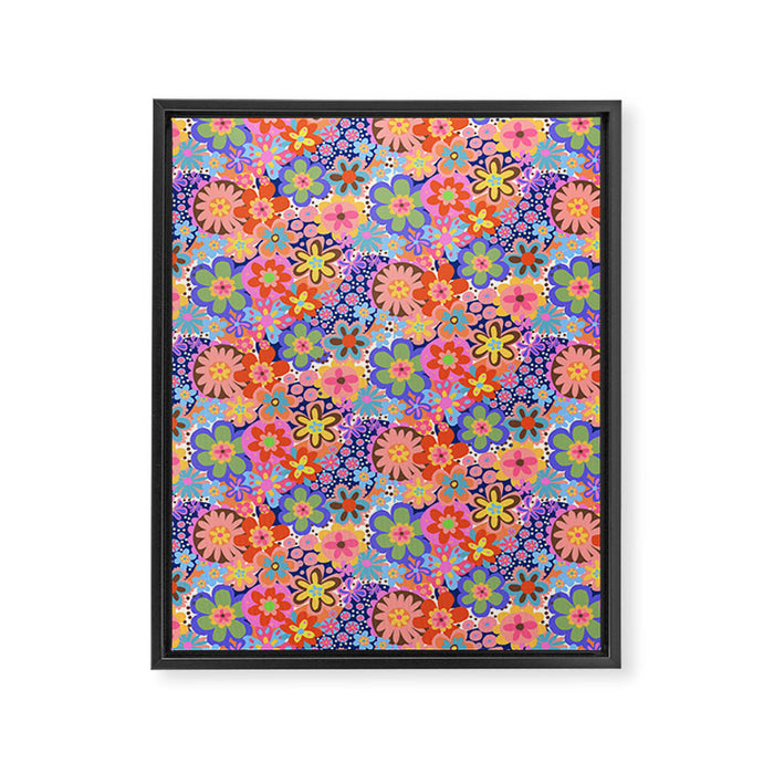 Boho #1 Framed Canvas Print Gallery Image 1