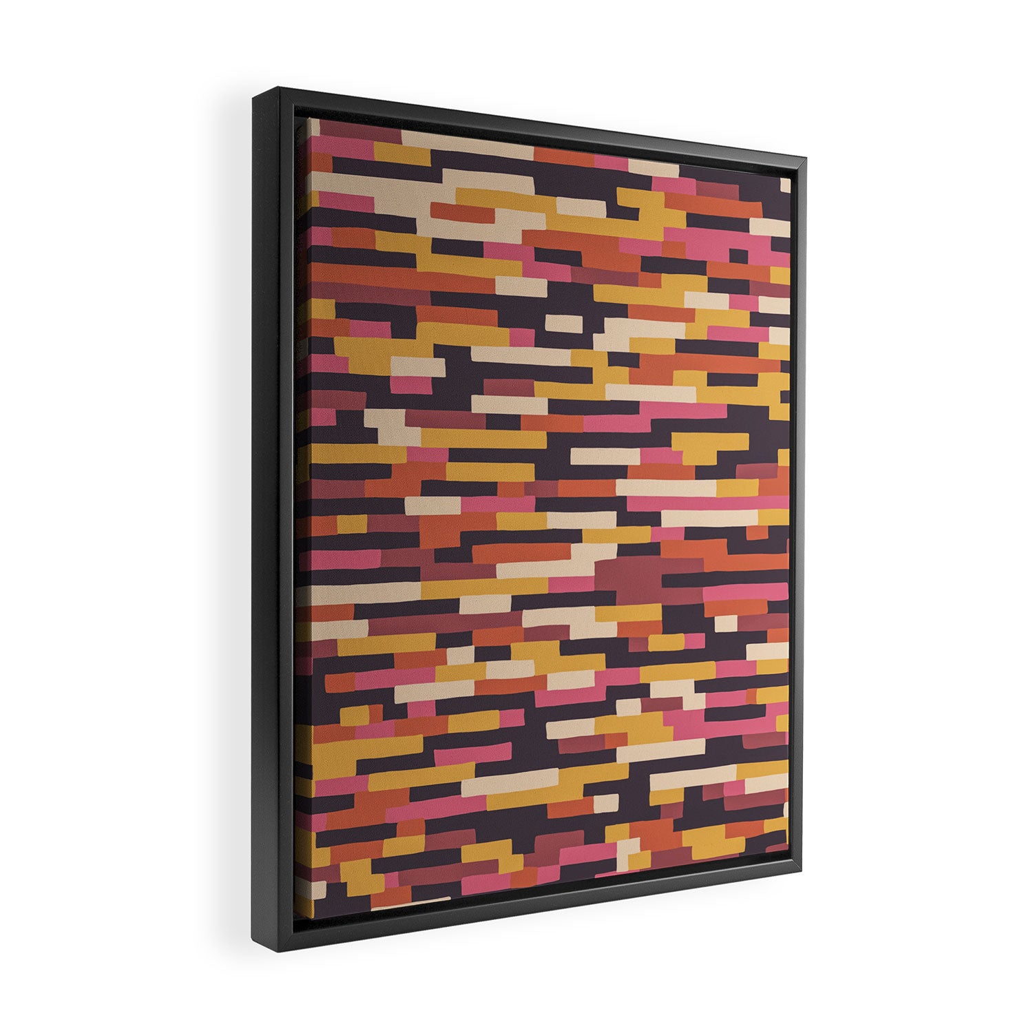 Bricks #2 Framed Canvas Print Gallery Image 2