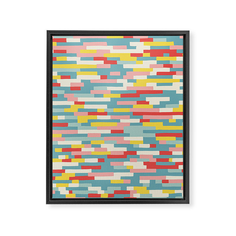 Bricks #5 Framed Canvas Print Gallery Image 6